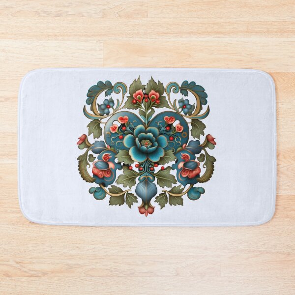 Item preview, Norwegian Blue Telemark Rosemaling designed and sold by bestsalernow.