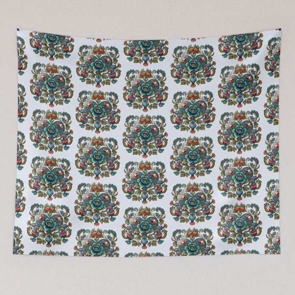 Item preview, Norwegian Blue Telemark Rosemaling designed and sold by bestsalernow.