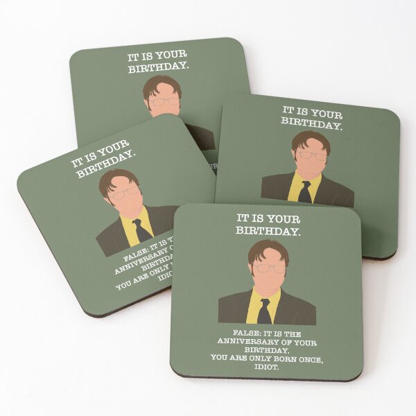 Item preview, Dwight it is your birthday designed and sold by studioLG.