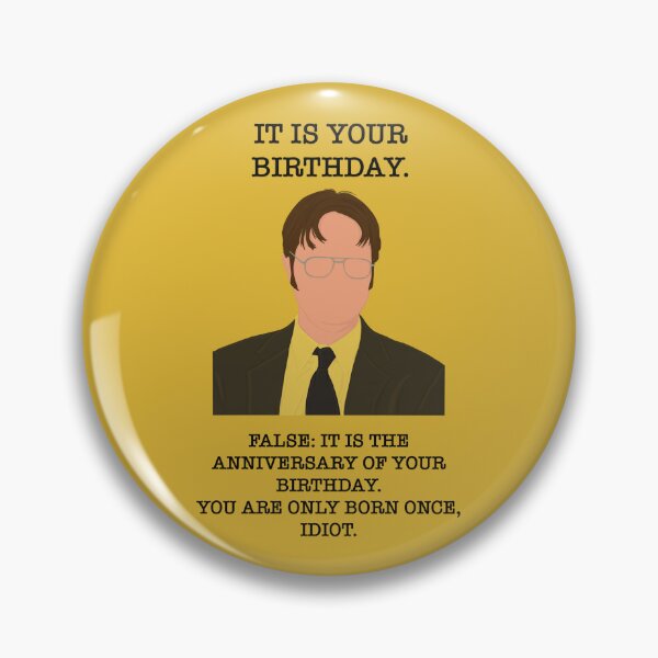 Item preview, Dwight it is your birthday designed and sold by studioLG.