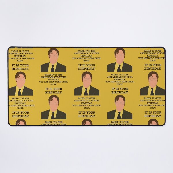 Item preview, Dwight it is your birthday designed and sold by studioLG.