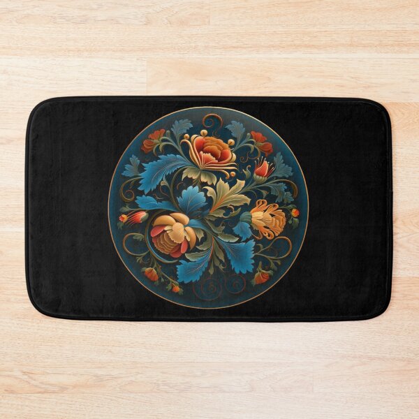 Item preview,  Norwegian Blue Telemark Rosemaling designed and sold by bestsalernow.