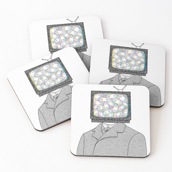 Item preview, The TV watches back designed and sold by TheCrowJar.