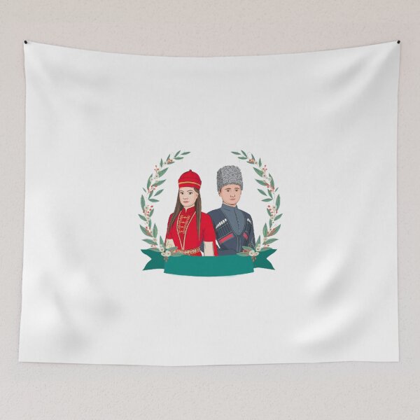 Item preview, Circassian wedding designed and sold by DZIWAWA.