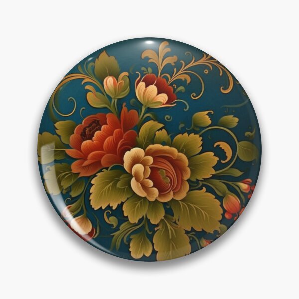 Item preview, Norwegian Blue Telemark Rosemaling designed and sold by bestsalernow.