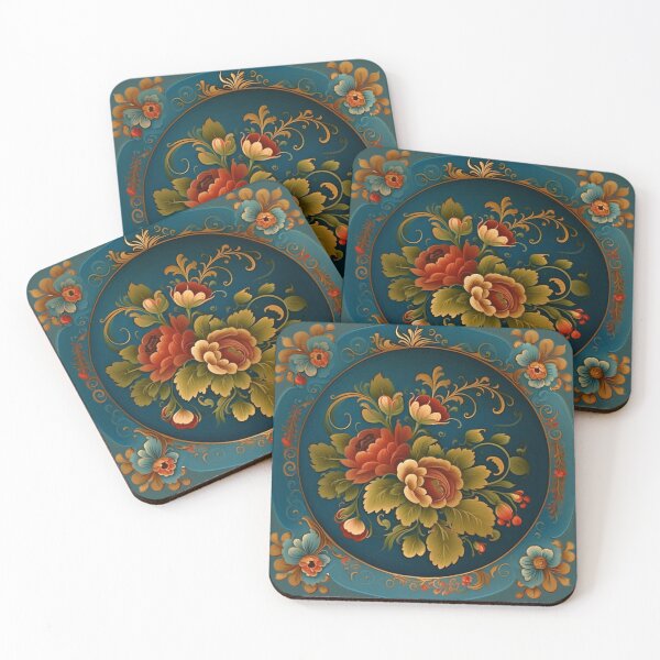 Item preview, Norwegian Blue Telemark Rosemaling designed and sold by bestsalernow.