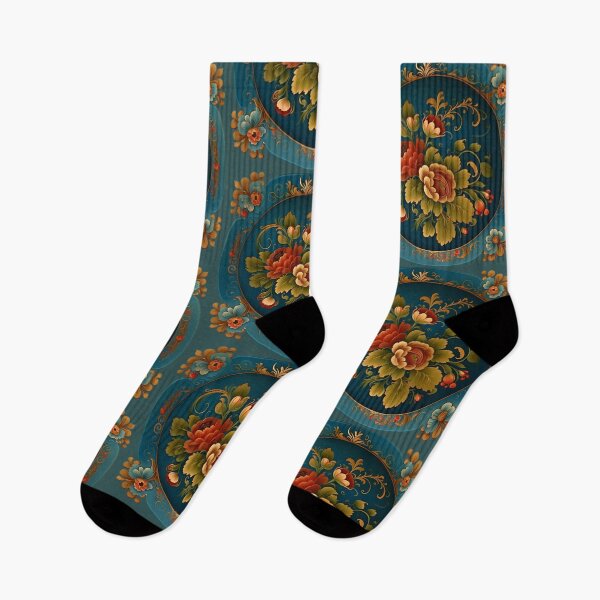 Item preview, Norwegian Blue Telemark Rosemaling designed and sold by bestsalernow.