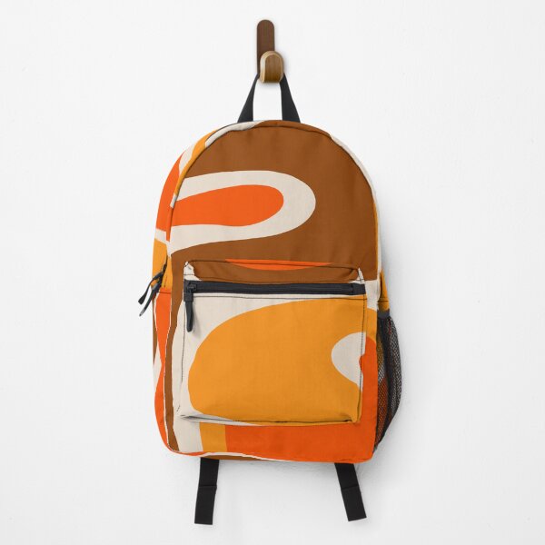 Item preview, Copacetic Retro Abstract Pattern in 70s Brown Orange Beige designed and sold by kierkegaard.