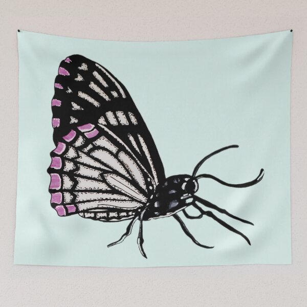 Item preview, Black, White, and Purple Butterfly designed and sold by KayleeRoseArt.