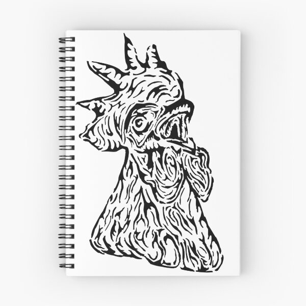 Item preview, Rooster lineart designed and sold by A . M.