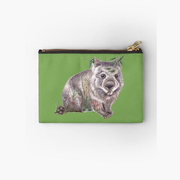 Item preview, The Bare- Nosed Wombat with his food inside. designed and sold by Nature in Tasmania.