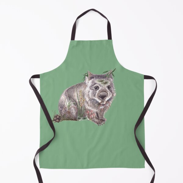 Item preview, The Bare- Nosed Wombat with his food inside. designed and sold by Nature in Tasmania.