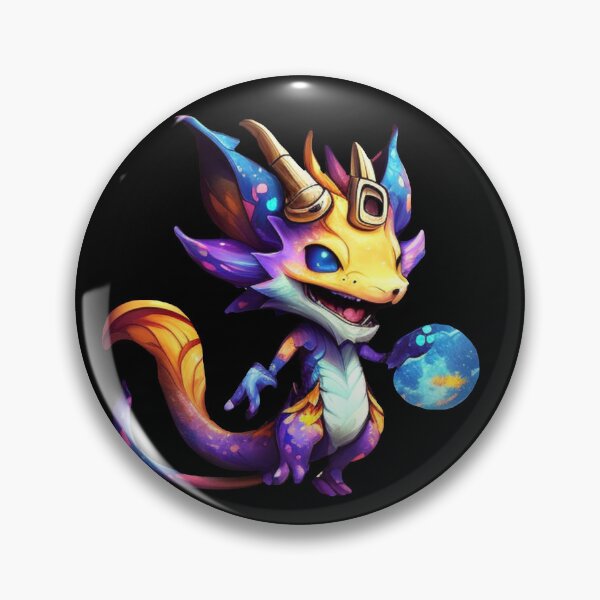 Item preview, Cosmic ASol (V1) - Celestial Dragon Sticker designed and sold by GrimGrinCo.