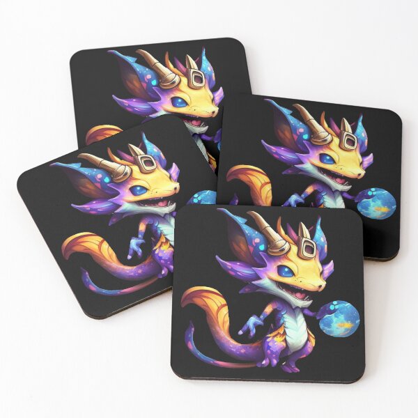 Item preview, Cosmic ASol (V1) - Celestial Dragon Sticker designed and sold by GrimGrinCo.