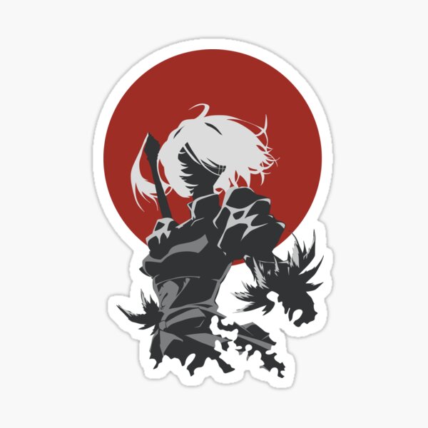 Nier: Automata A2 Anime Game JDM Decal Sticker 004 Anime Stickery