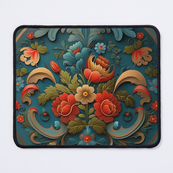 Artikelvorschau, Norwegischer Blauer Telemark Rosemaling entworfen und verkauft von bestsalernow.
