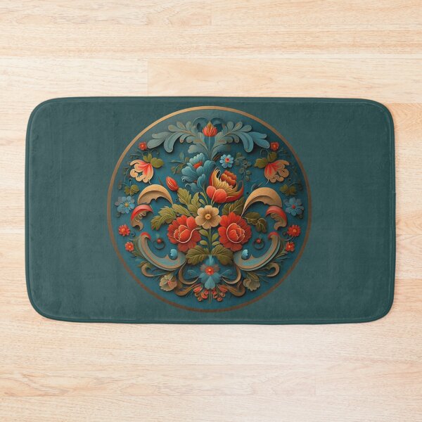 Item preview,  Norwegian Blue Telemark Rosemaling designed and sold by bestsalernow.