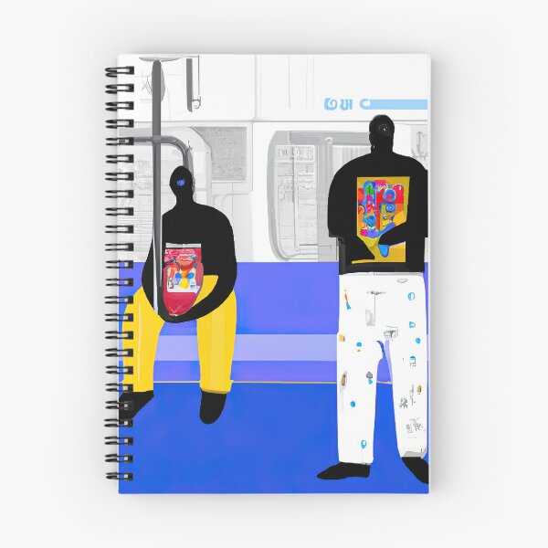 Item preview, New York subway - NYC Subway Modern Art Illustration designed and sold by MayaDelaye.