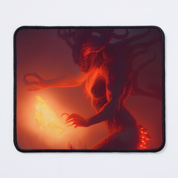 Item preview, Blacklight Fire Elemental designed and sold by toyjesus.