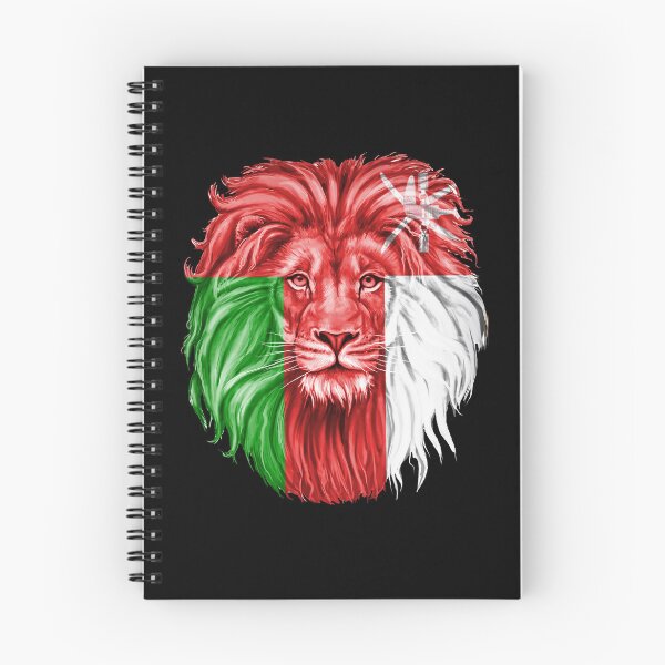 Item preview, Lion Flag Of Oman - Gift For Omani From Oman - Oman flag designed and sold by Fun-World.