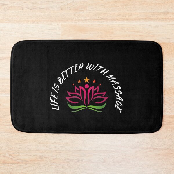 Item preview, life is better with massage 12 blac designed and sold by FLOWER--ART.