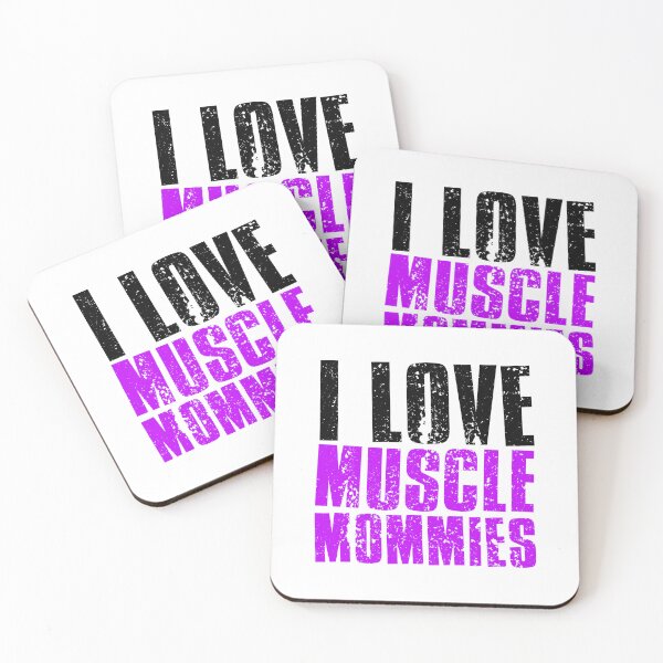 Item preview, I Love Muscle Mommies designed and sold by FNStuff.