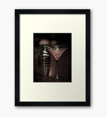 Pink Grapefruit Martini Tony DuPuis Framed Print