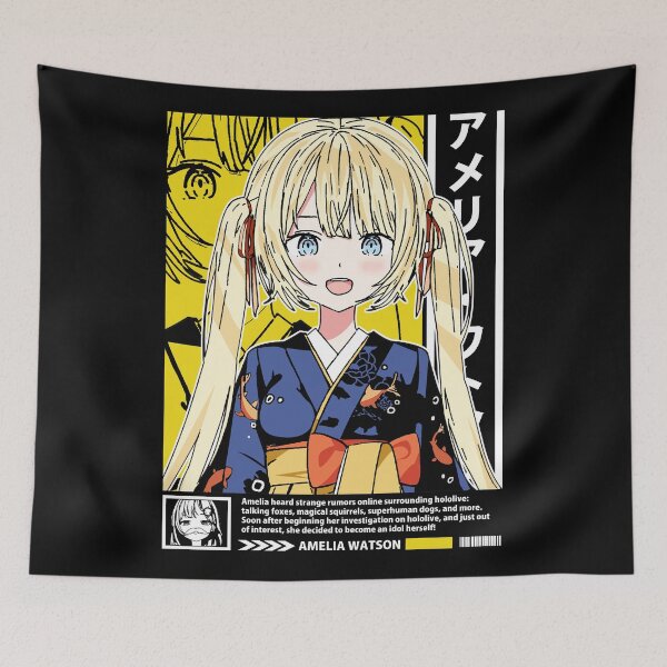 Item preview, Amelia Watson twintail in Kimono designed and sold by UDTee.