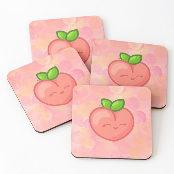 Item preview, Happy Kawaii Peach designed and sold by Nessiknacks0301.