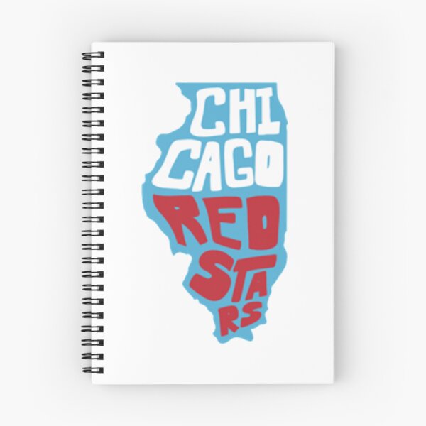 Item preview, Chicago Red Stars - Illinois outline design      designed and sold by ArtTeckk.