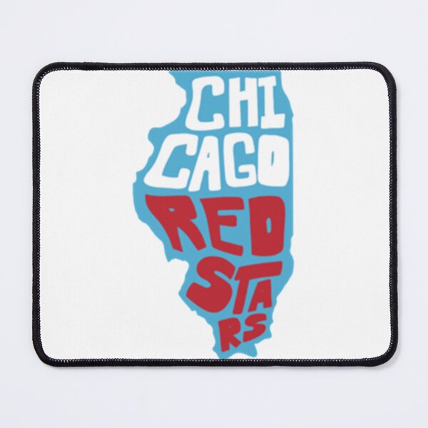Item preview, Chicago Red Stars - Illinois outline design      designed and sold by ArtTeckk.