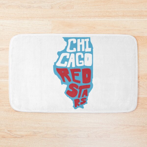 Item preview, Chicago Red Stars - Illinois outline design      designed and sold by ArtTeckk.