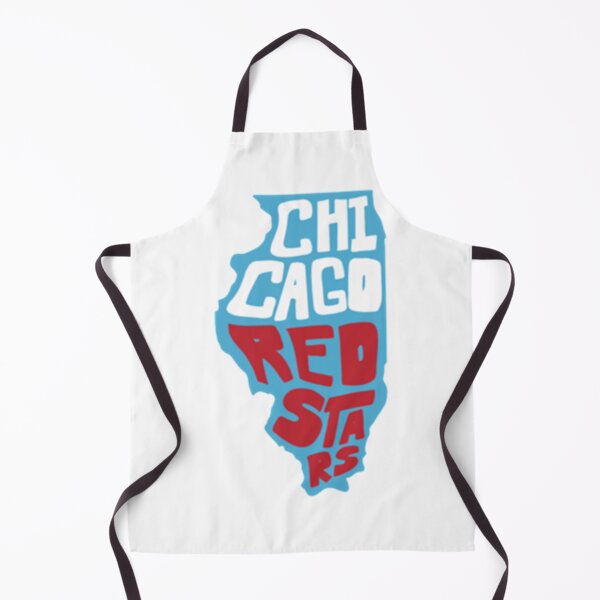 Item preview, Chicago Red Stars - Illinois outline design designed and sold by ArtTeckk.