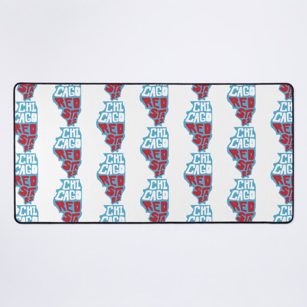 Item preview, Chicago Red Stars - Illinois outline design designed and sold by ArtTeckk.