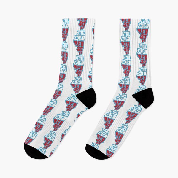 Item preview, Chicago Red Stars - Illinois outline design      designed and sold by ArtTeckk.