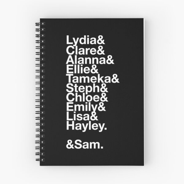 Item preview, Lydia Clare _amp_ Alanna _amp_ Ellie _amp_ Tameka _amp_ Steph _amp_ Chloe _amp_ Emily _amp_ Lisa _am designed and sold by ArtTeckk.