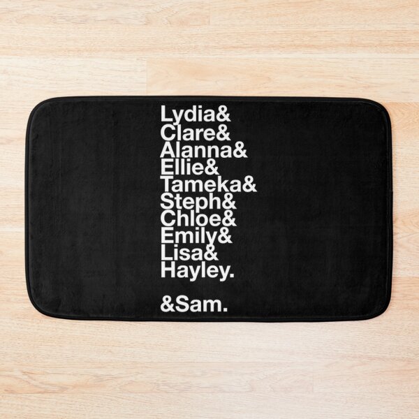 Item preview, Lydia Clare _amp_ Alanna _amp_ Ellie _amp_ Tameka _amp_ Steph _amp_ Chloe _amp_ Emily _amp_ Lisa _am designed and sold by ArtTeckk.
