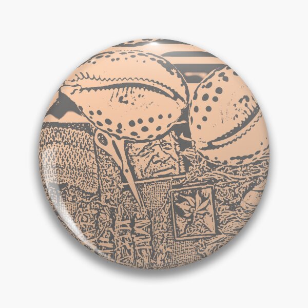Item preview, Medicine Man Africa Wild Garlic & Cowrie Shells Peach designed and sold by SpiritGifts.