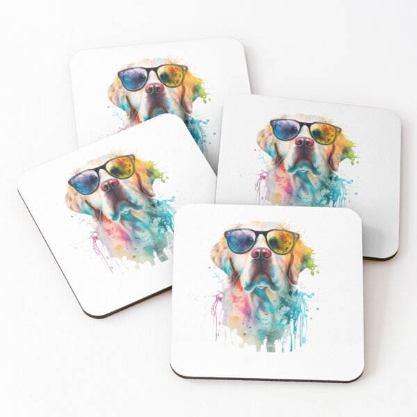 Artikelvorschau, Coole Aquarellkunst-Hundedesign-Geschenke entworfen und verkauft von TheLaundryLady.