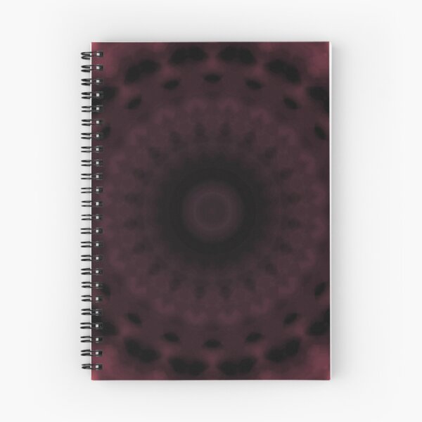 Artikelvorschau, Schwarzes Brown-Mandala und korallenroter abstrakter Entwurf durch Veda entworfen und verkauft von kattakitty.