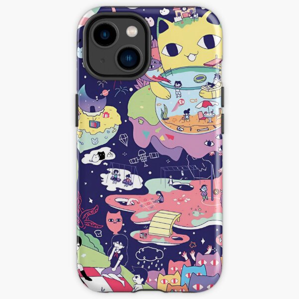 OMORI Pattern Phone Case For Samsung Galaxy S 9 10 20 21 22 Plus,  Hikkikomori