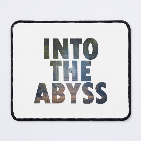Item preview, Into the Abyss Photo Lettering: Captivating Wilderness Tale designed and sold by ShubhankarK.
