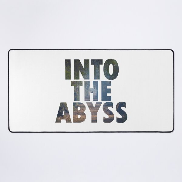 Item preview, Into the Abyss Photo Lettering: Captivating Wilderness Tale designed and sold by ShubhankarK.