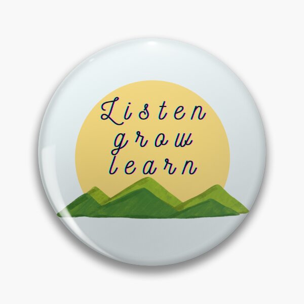 Item preview, Listen, grow, learn  designed and sold by Aya-salah123.