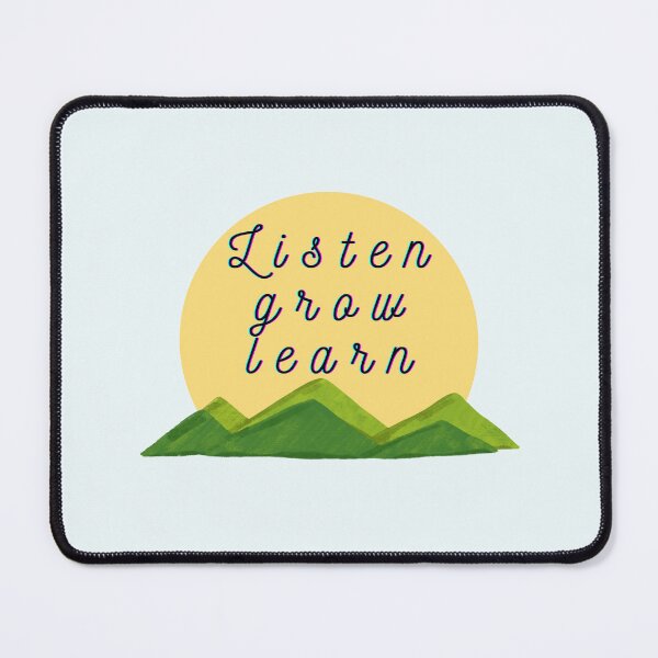 Item preview, Listen, grow, learn  designed and sold by Aya-salah123.