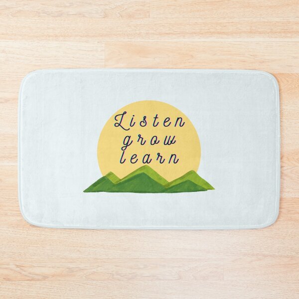 Item preview, Listen, grow, learn  designed and sold by Aya-salah123.