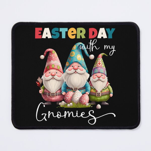 Item preview, Easter Day With My Gnomies Funny Gnomes Easter Egg Hunting designed and sold by SecretDicer.
