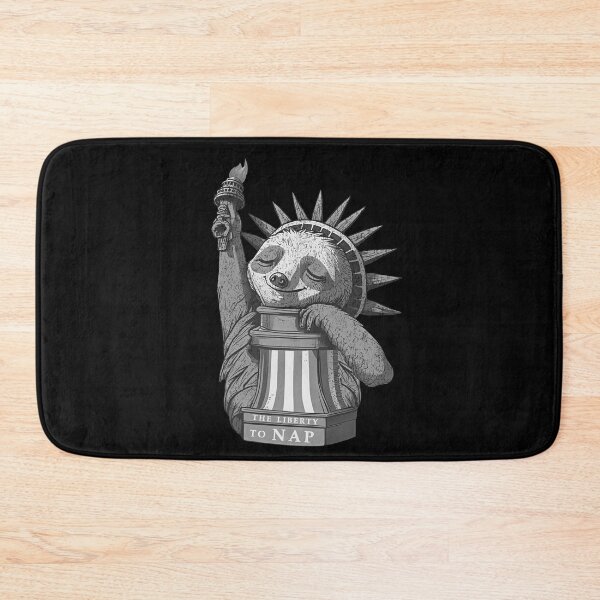 Item preview, The Liberty to Nap - Sloth Statue of Liberty designed and sold by maryedenoa.