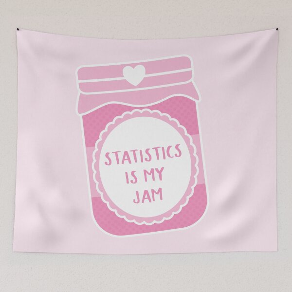 Item preview, Statistics Is My Jam designed and sold by teesaurus.