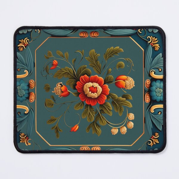 Item preview, Norwegian Blue Telemark Rosemaling designed and sold by bestsalernow.